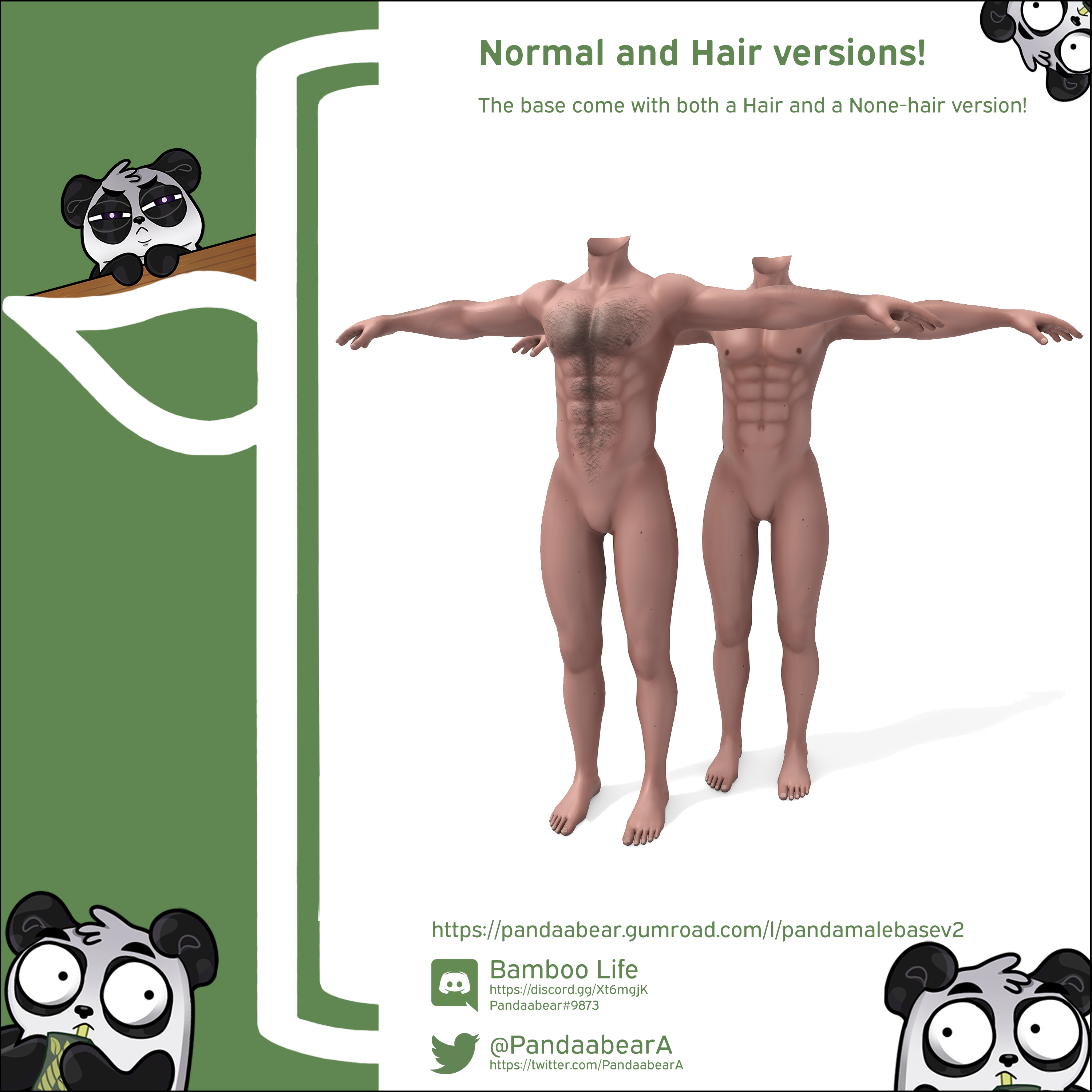 Panda's Male Base v2