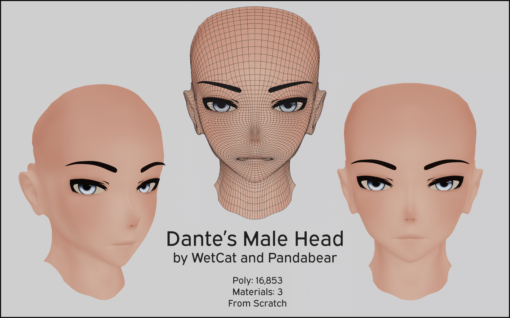 Dante's Male Head