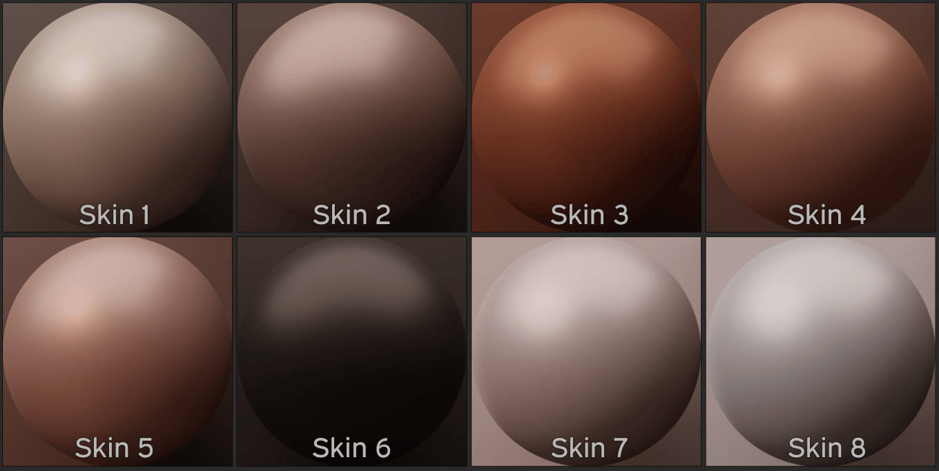 Skin Matcaps
