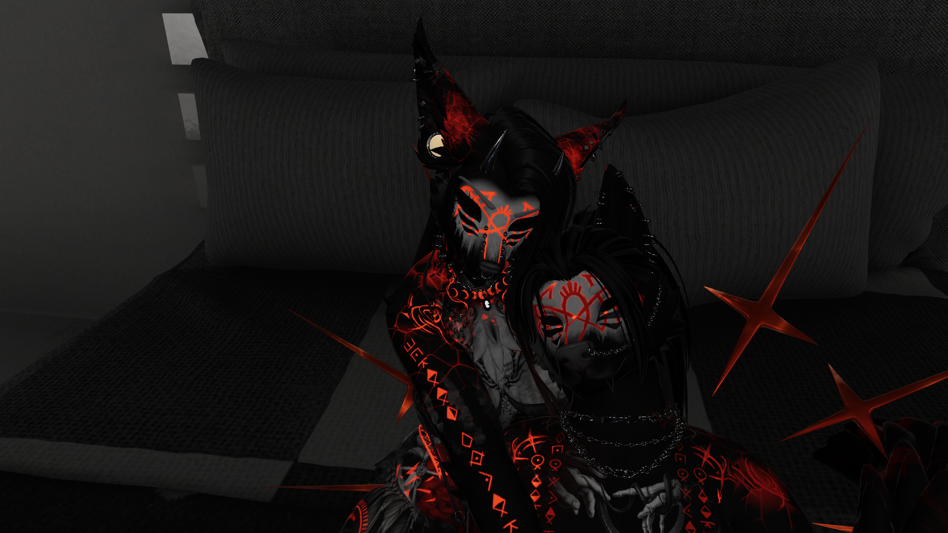Sleep Token couple TEXTURE for Dante and Nebula 