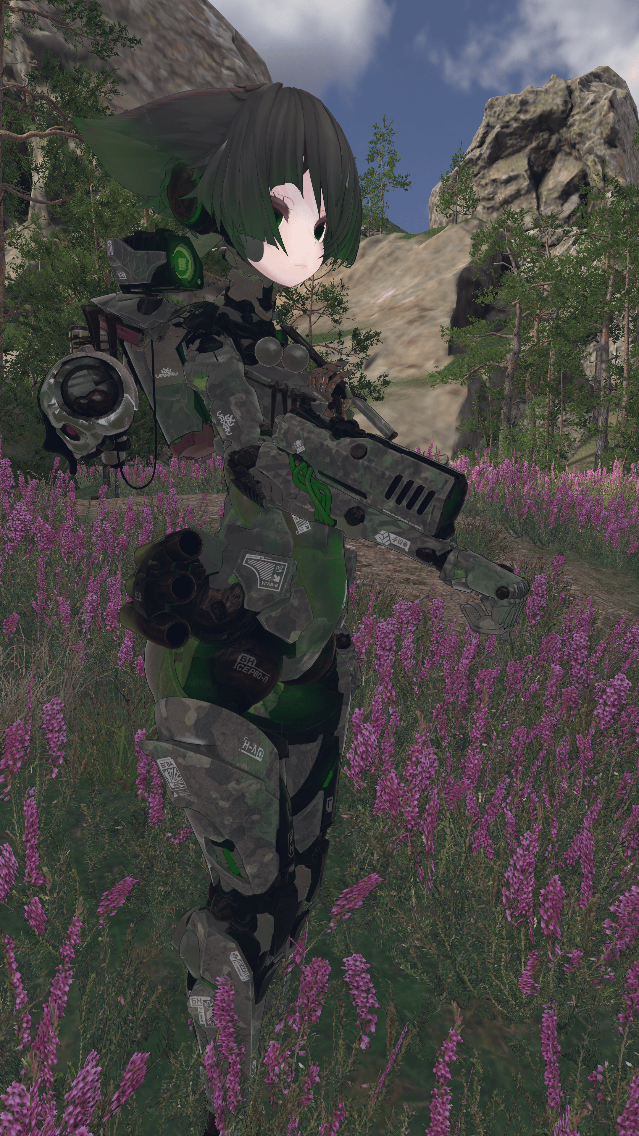 Bamo - hide in the enemy bush