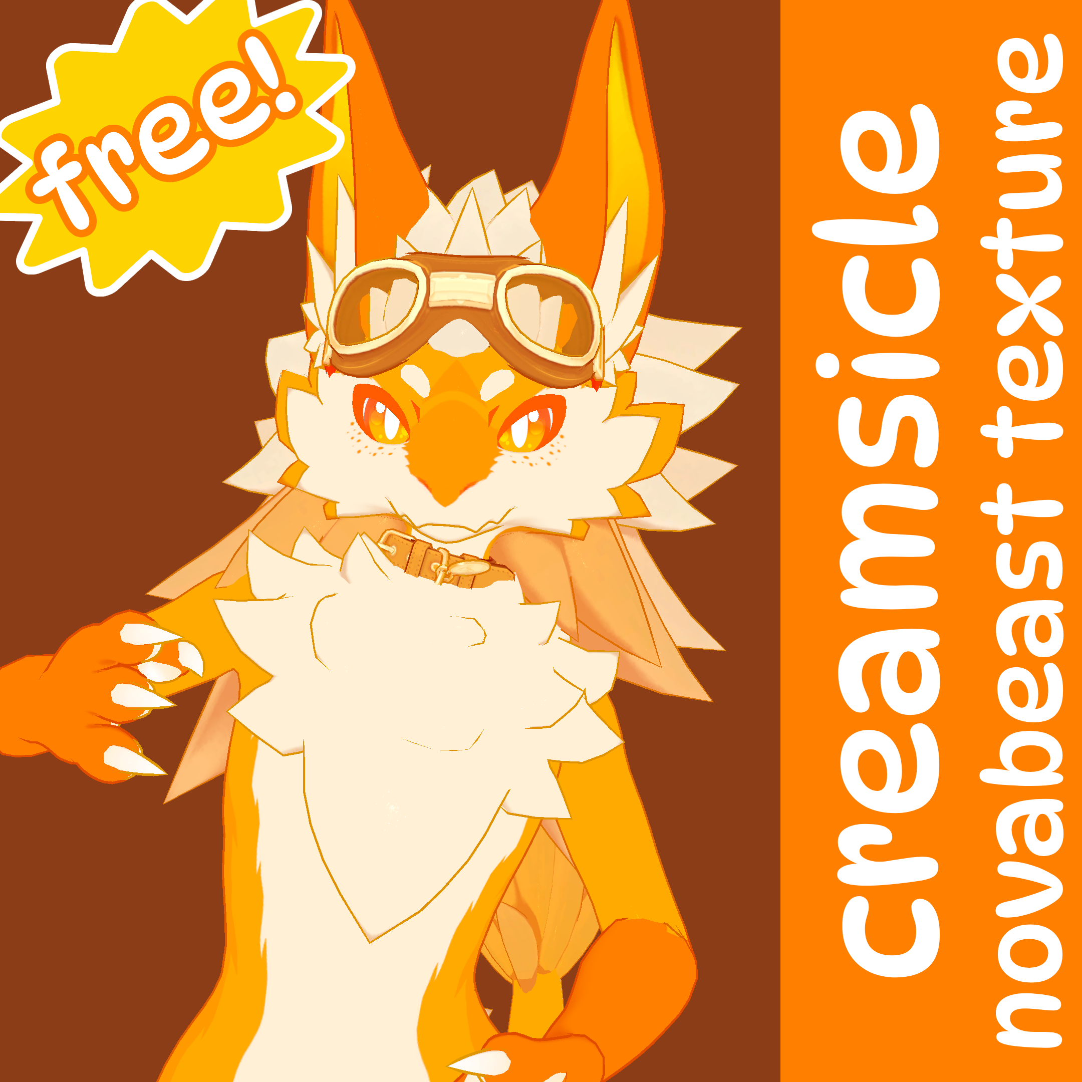 [FREE] [TEXTURE] Creamsicle Novabeast