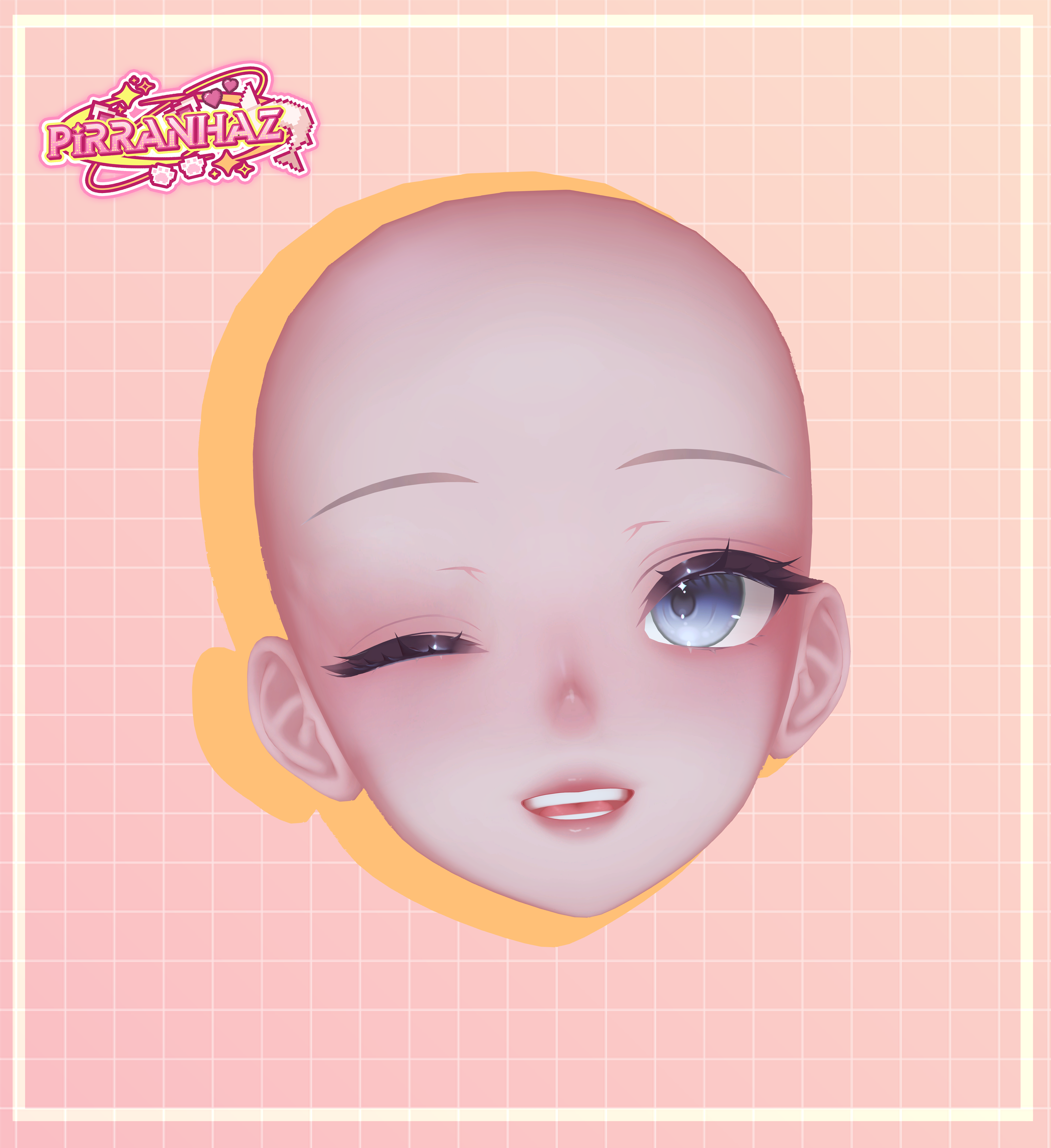 Blushed Willa ♡ Willa Head Face Texture ♡  Nitro