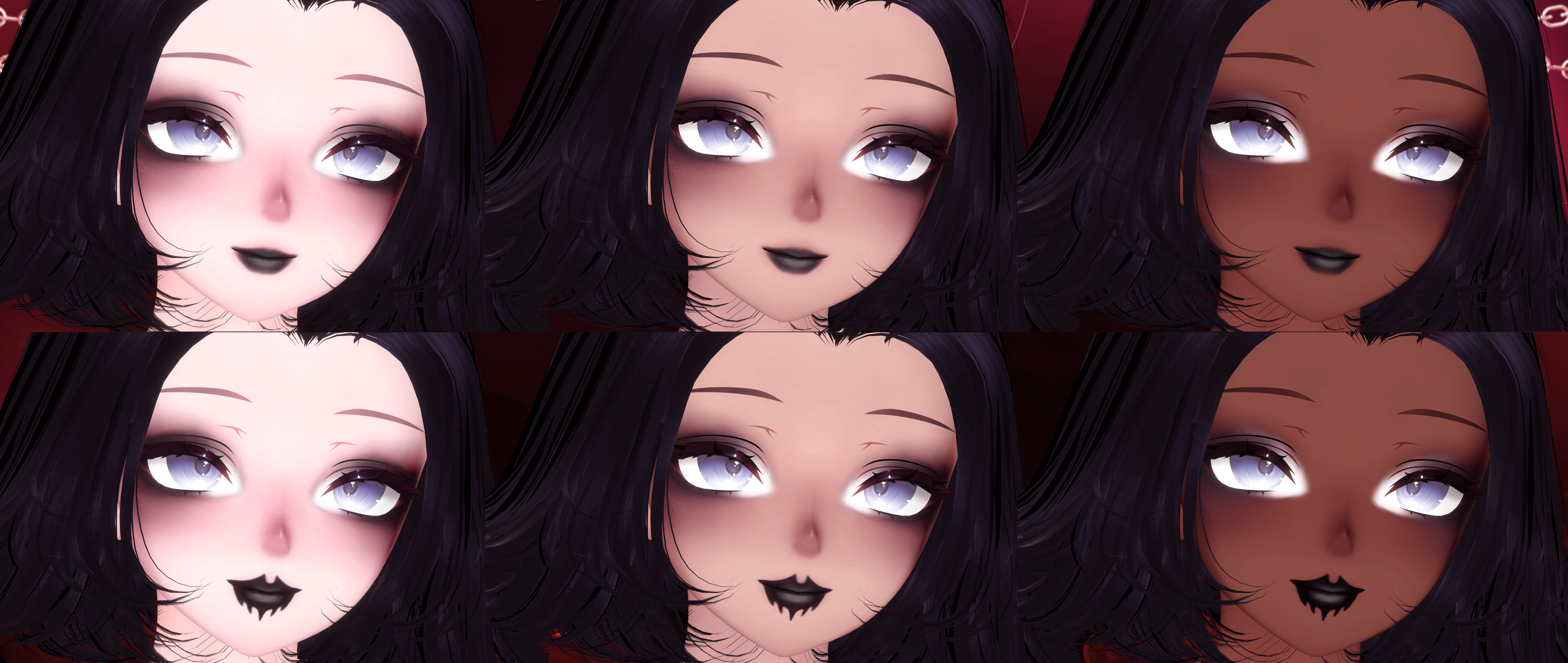 Let's Ghoul Out! ♡ Willa Head Mini Face Texture ♡ Nitro