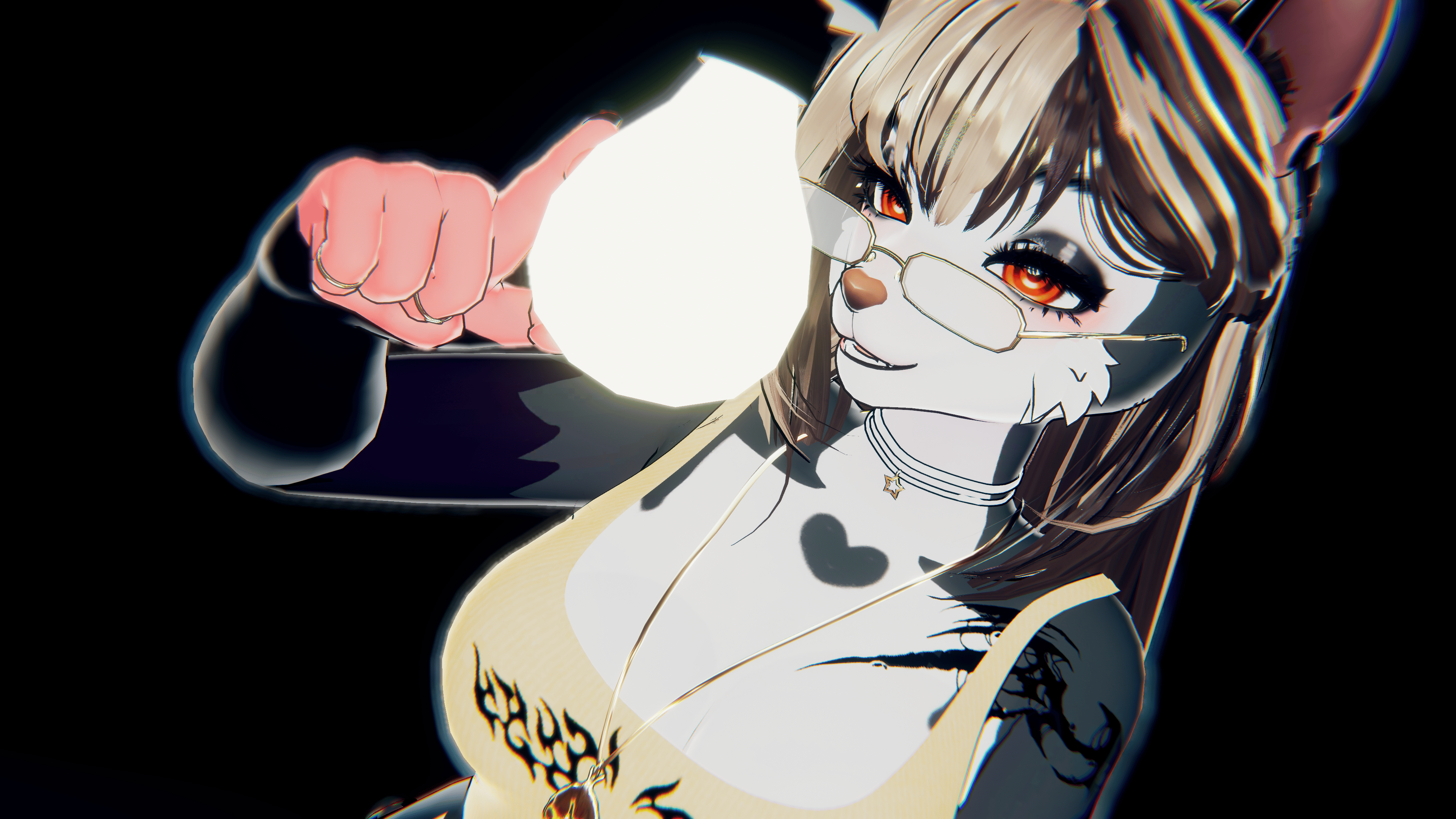Iggy The Possum | PC + Quest | VRCFT | Furry Avatar