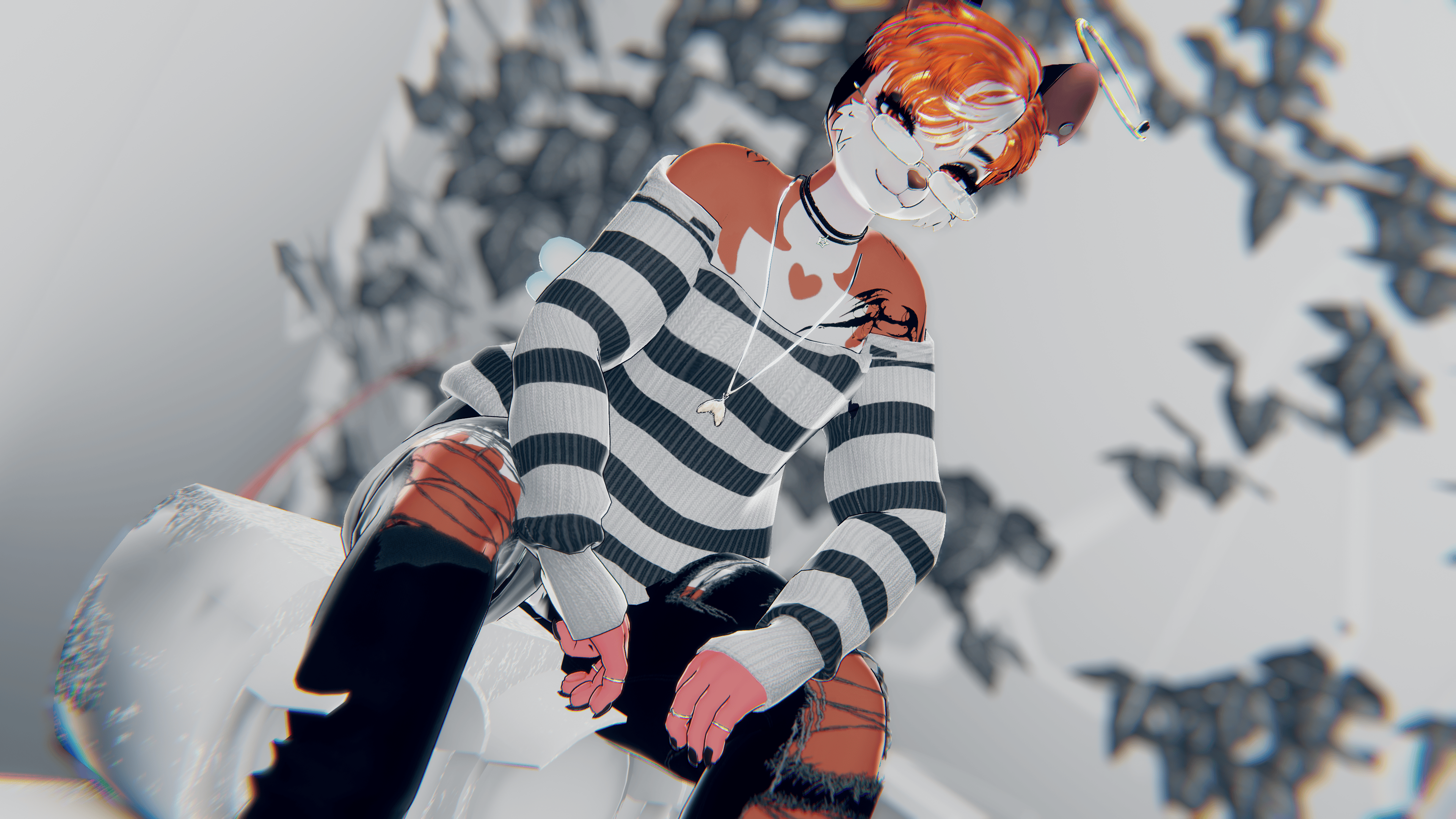 Iggy The Possum | PC + Quest | VRCFT | Furry Avatar