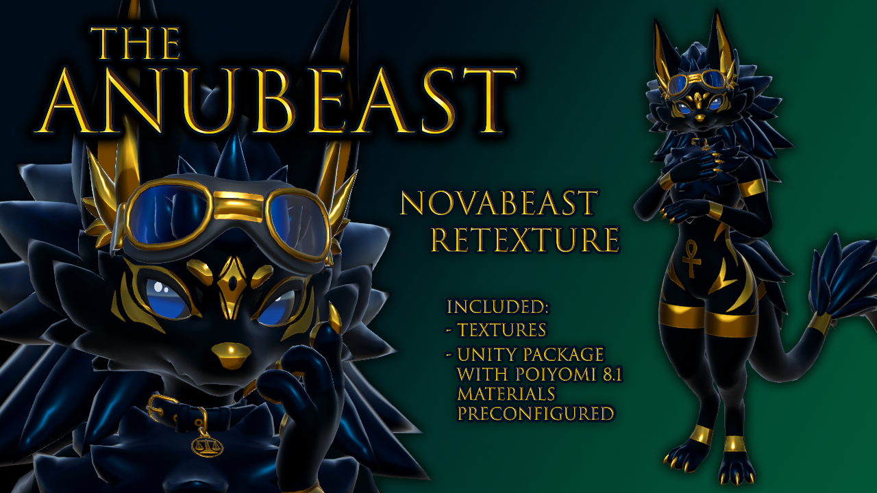 AnuBeast - Novabeast Anubis Retexture by AuraDragoness - Jinxxy