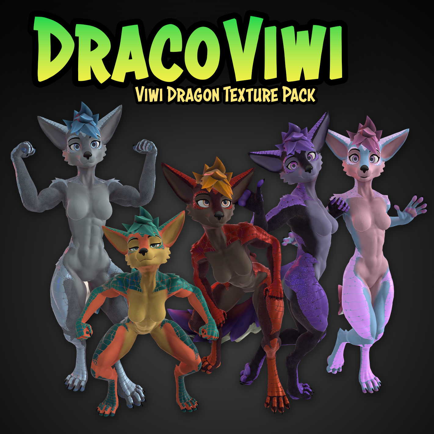 Draco Viwi Dragon Texture Pack