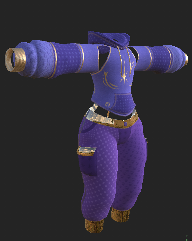 Jinxed Shark Somna Outfit Texture!