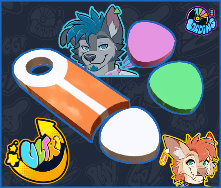 ULTRA ear clips and pendants (Inspired by Furality Ultra)