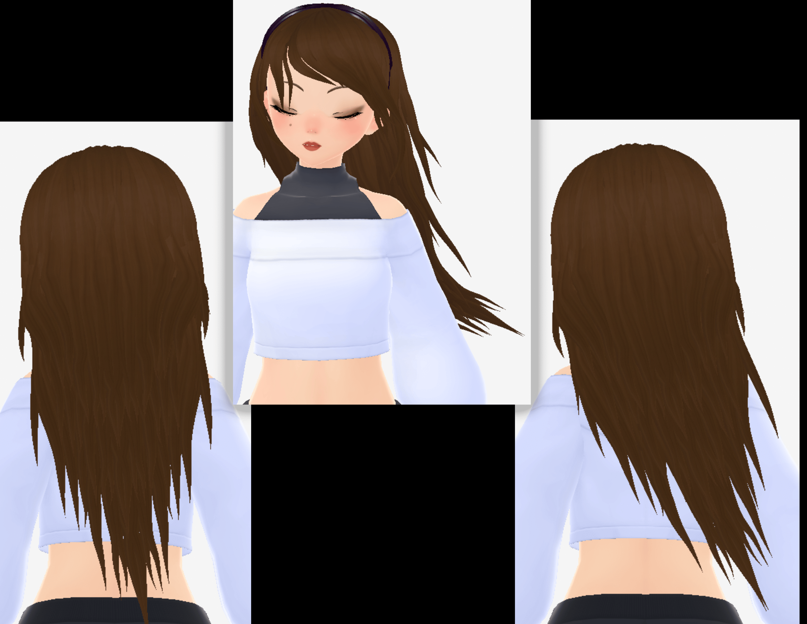 FREE Princess Vroid V-Shape Hair