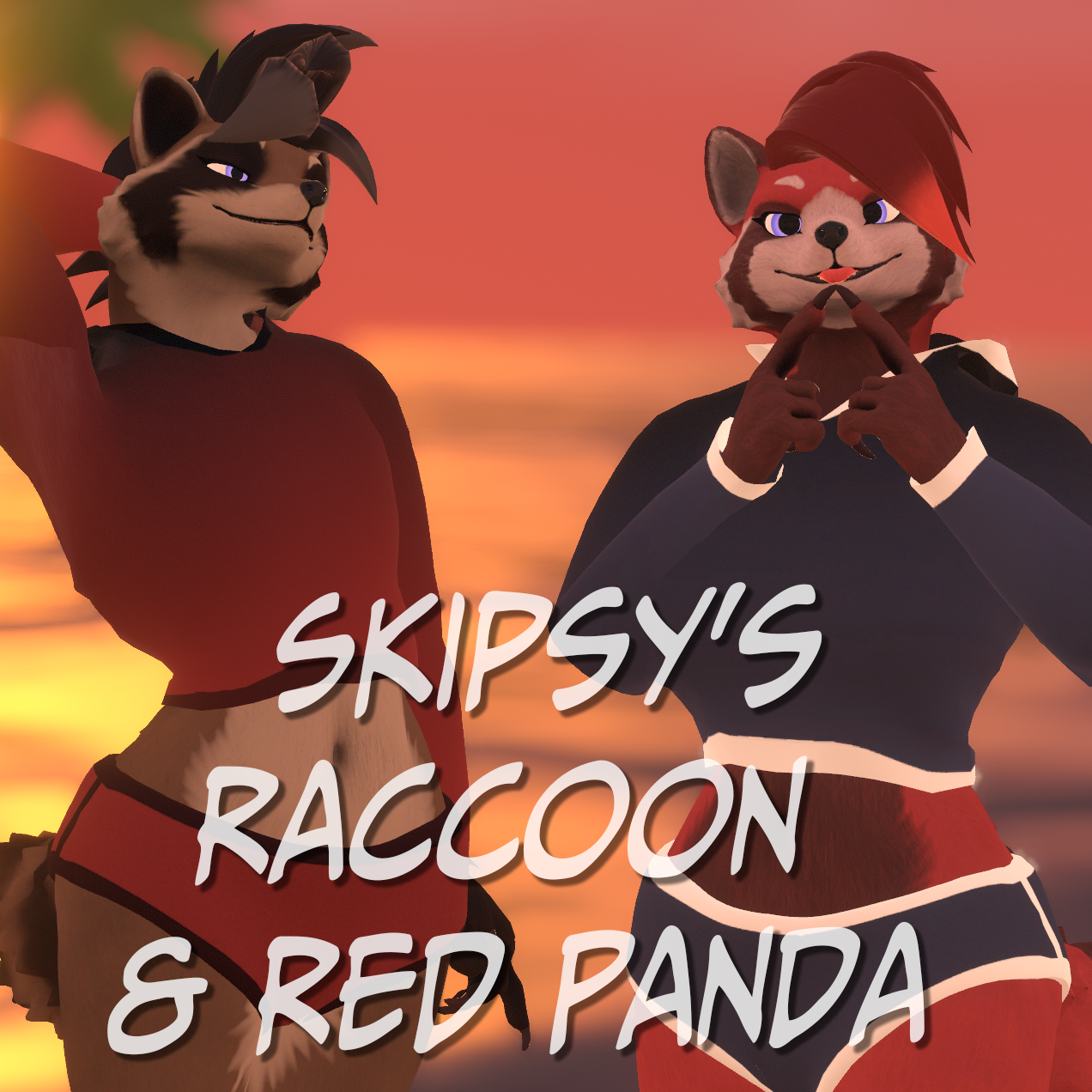 Skipsy's Raccoon and Red Panda