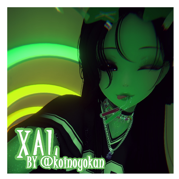 XAL THE RAVE ALIEN ✮ VRCHAT AVATAR (PC+Q)!