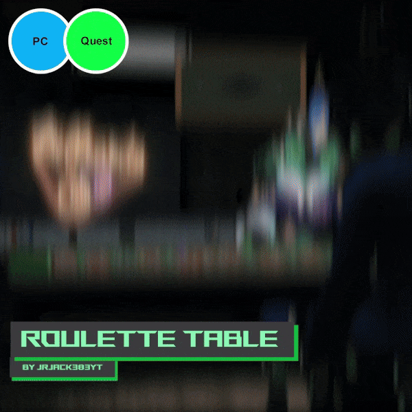 VRC Avatar | Roulette Table
