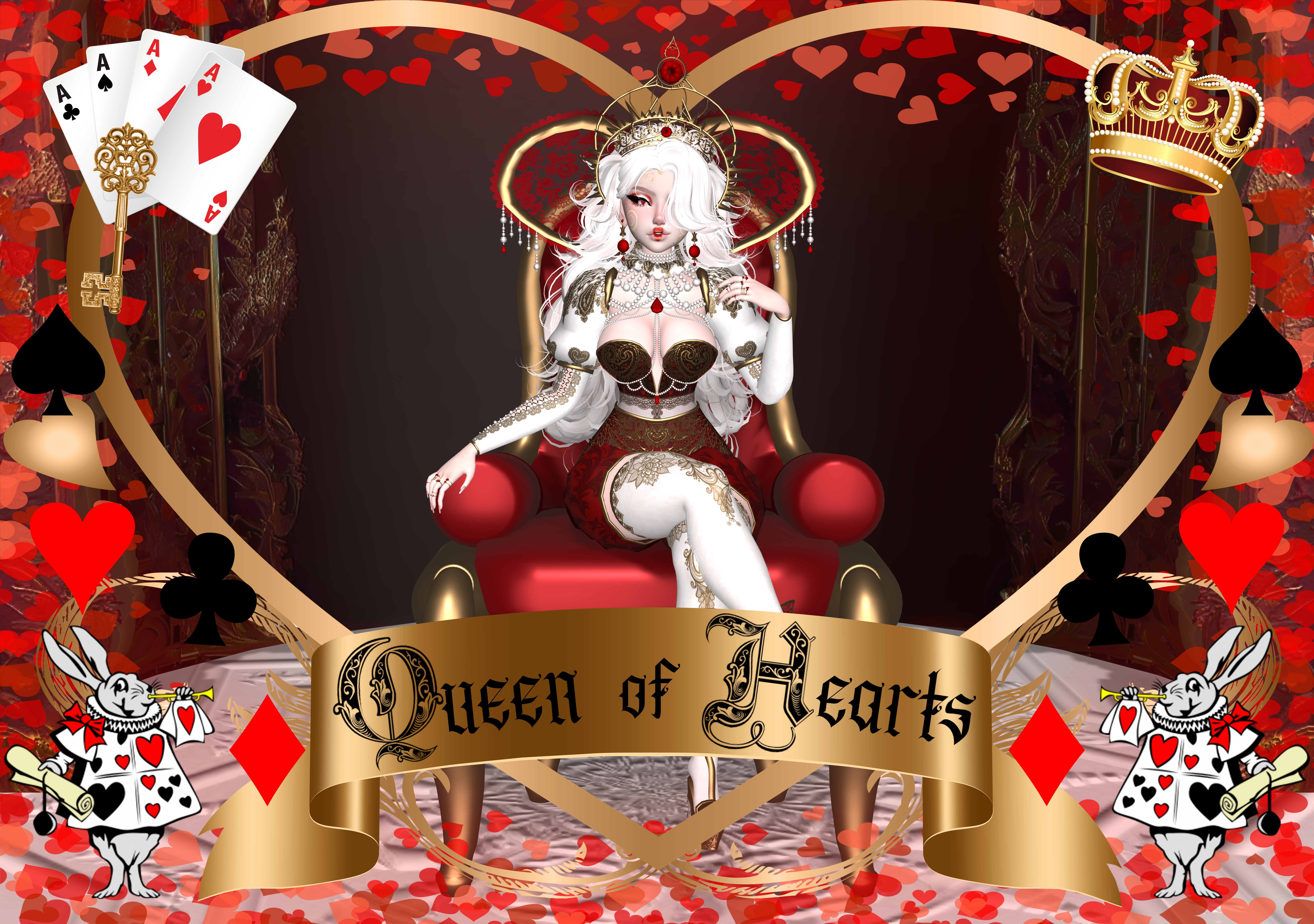 ~ββ‘οΈΛ.πππ The Queen Of Hearts πππΛ.β‘οΈβ~ | 3.0 | FBT Ready | GogoLoco | PC ONLY | 2022