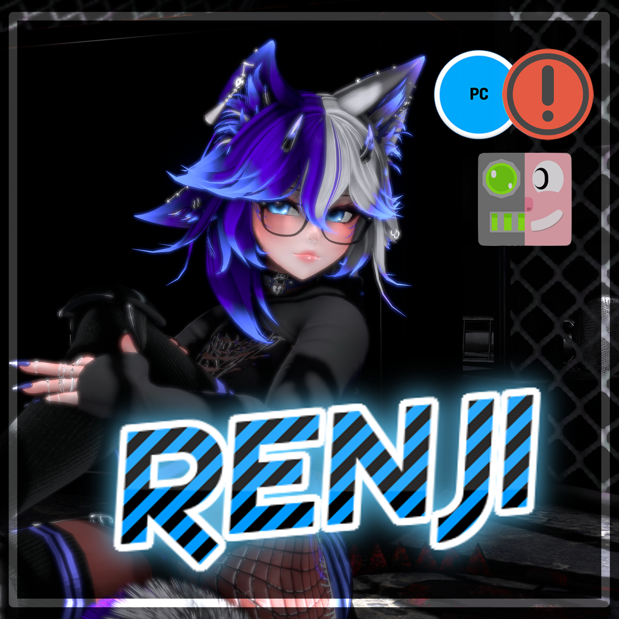 Renji | VRChat Avatar PC Only (VRCFT+ SPS + GoGoLoco)