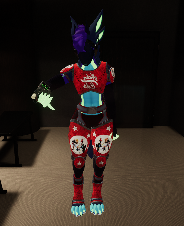 Nuka Cola Antigen armor texture 