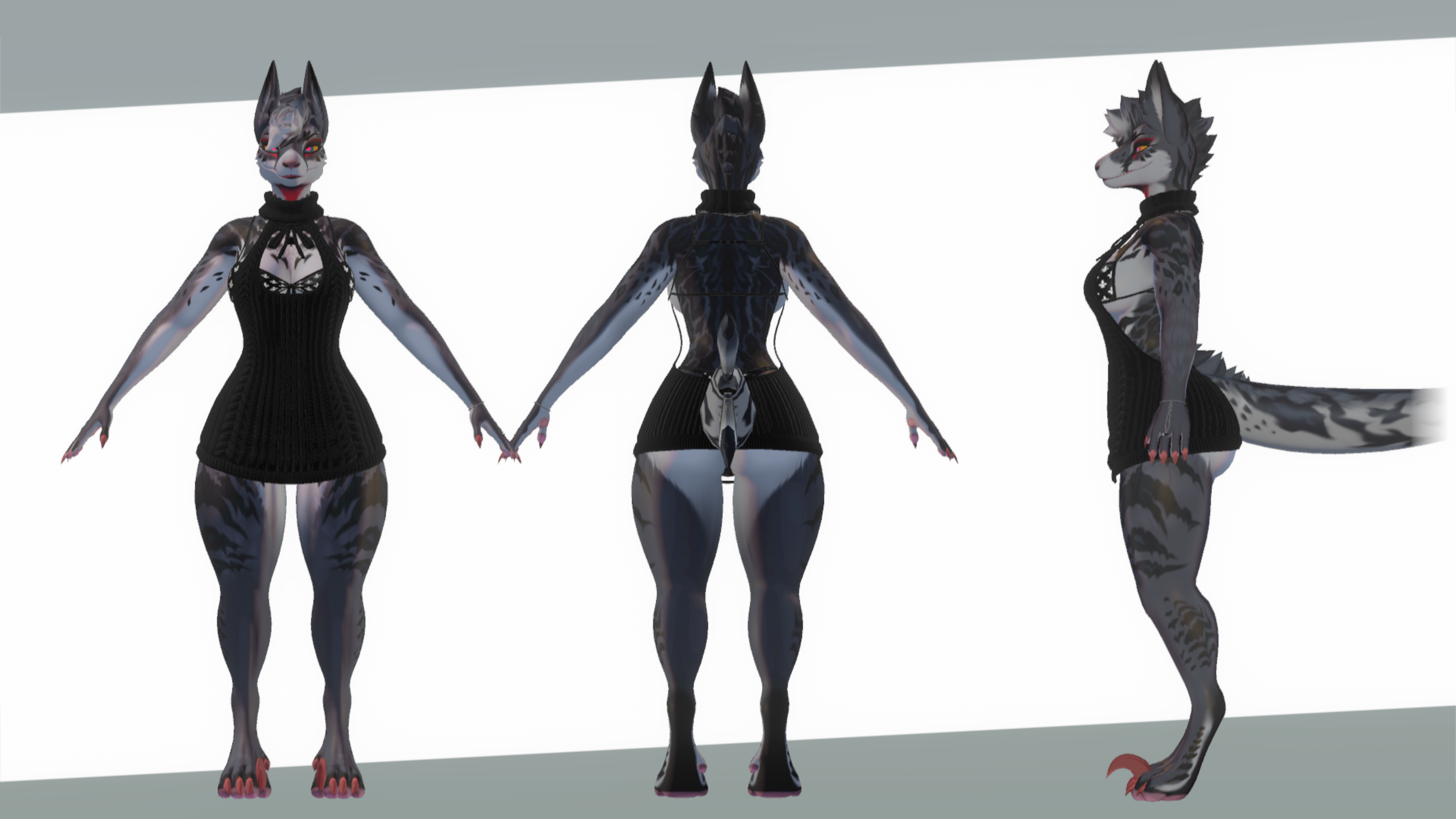 Hailstorm - Raptor Lady Retexture