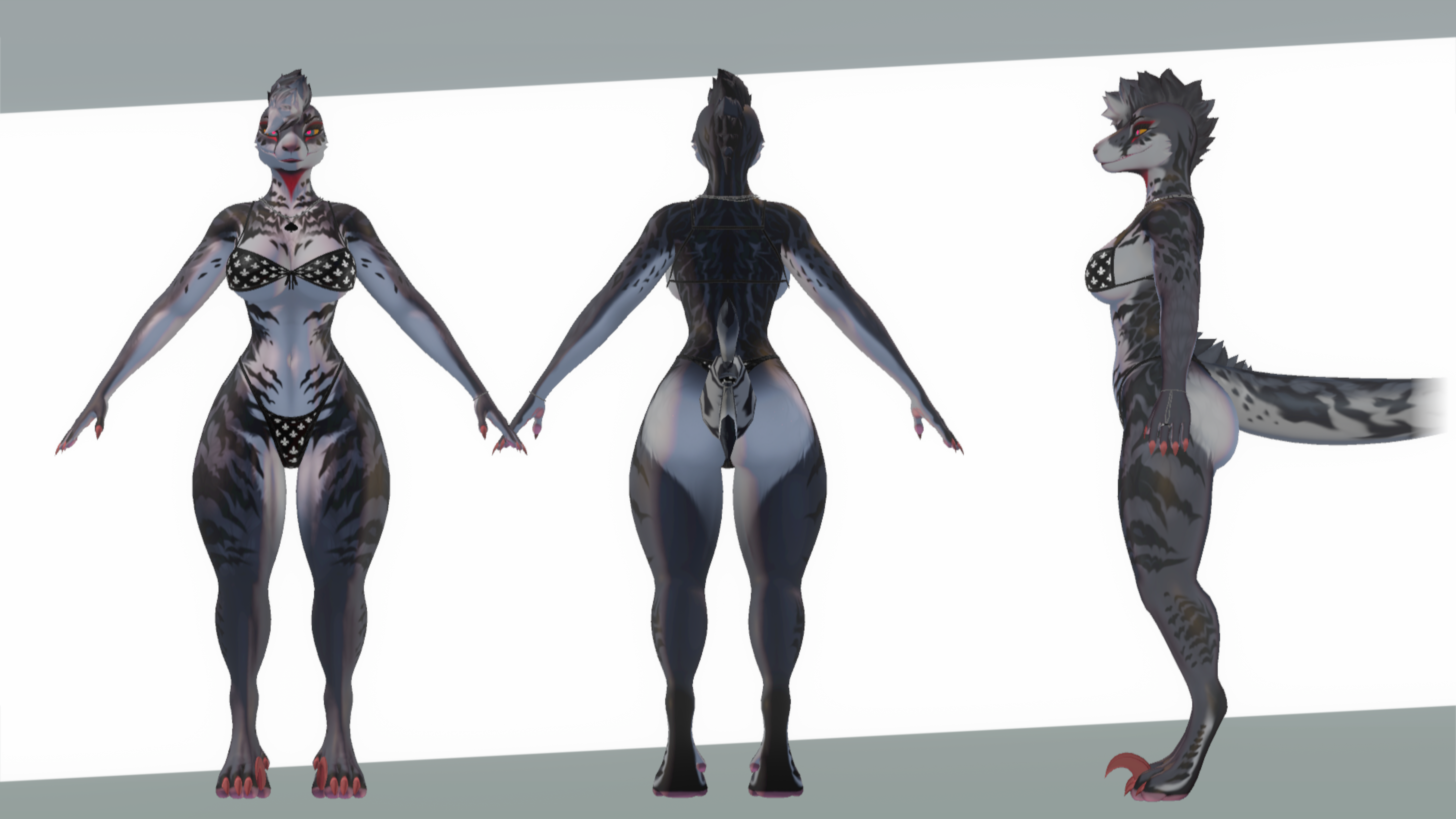 Hailstorm - Raptor Lady Retexture