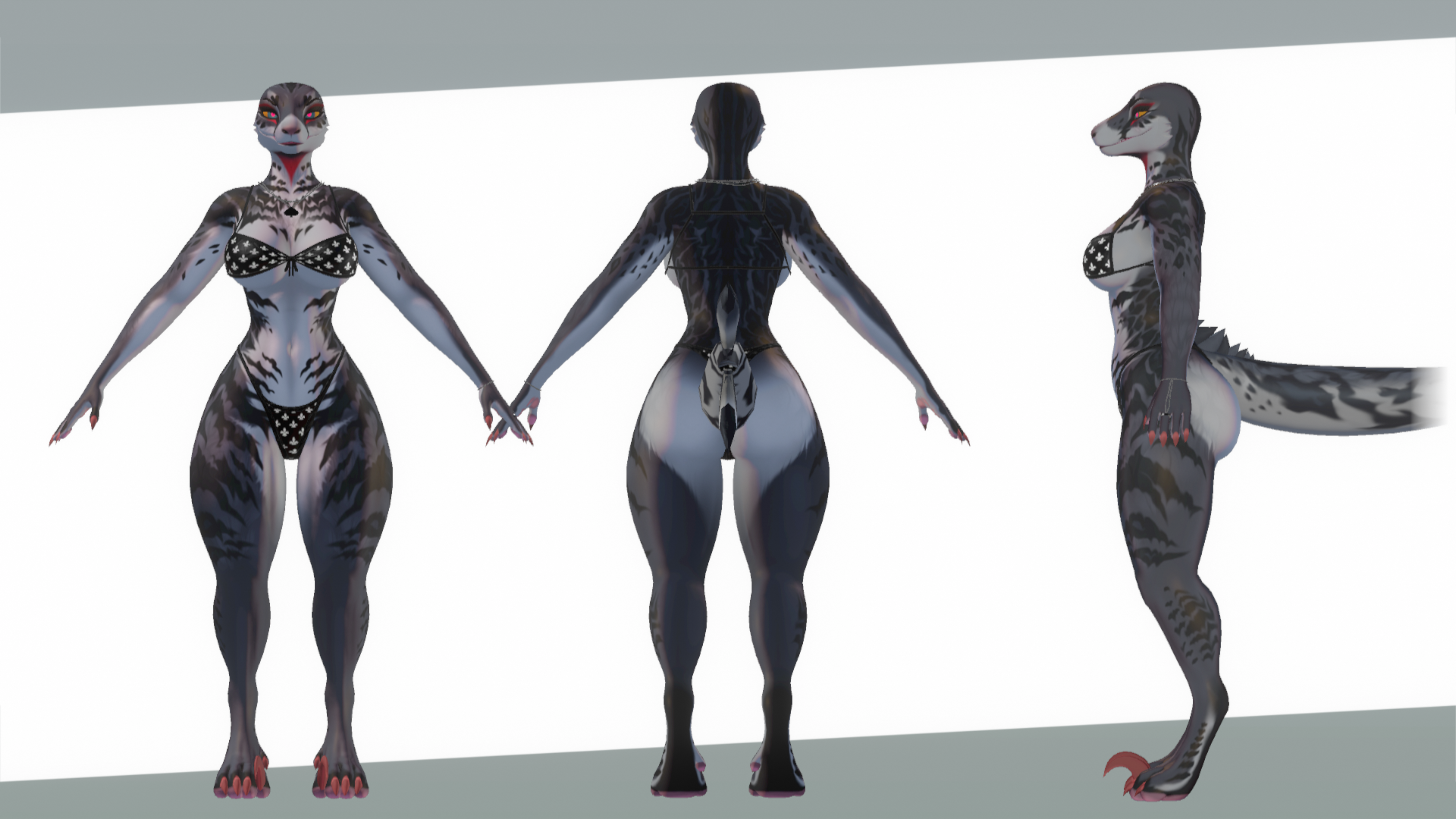 Hailstorm - Raptor Lady Retexture