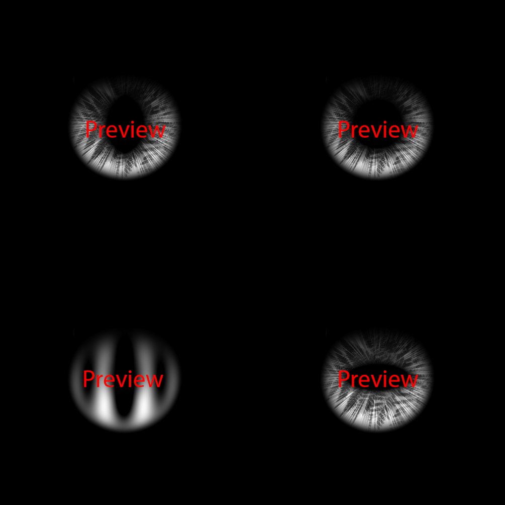Cyant Model-01 Eye Emission Pack 2 (CYANT Model-01 Not Included)