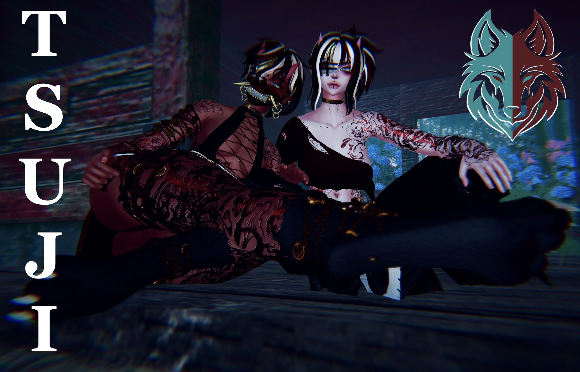 Tsuji Femboy V2 | VRCFT UE | GOGO | SPS | Genderfluid