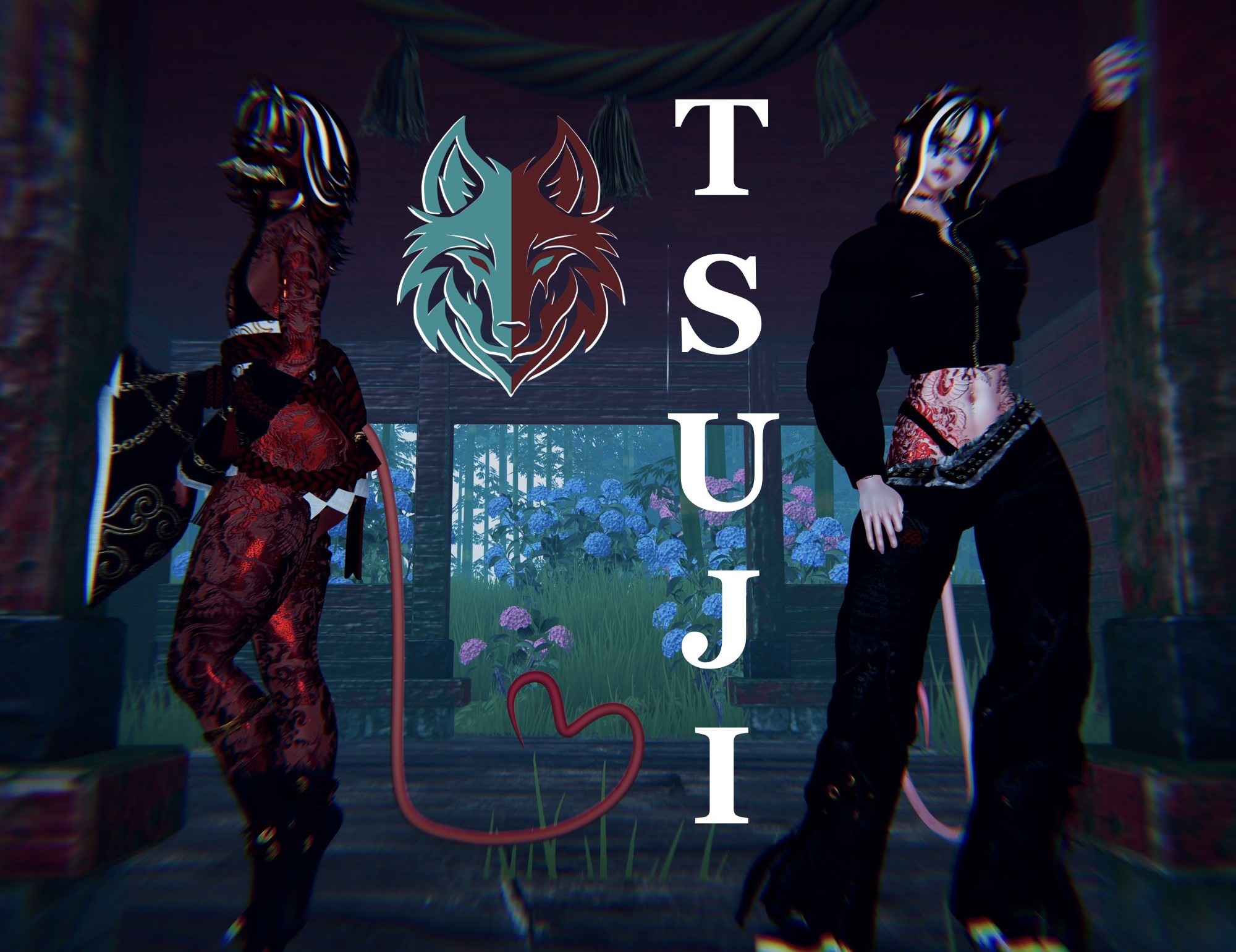 Tsuji Femboy V2 | VRCFT UE | GOGO | SPS | Genderfluid