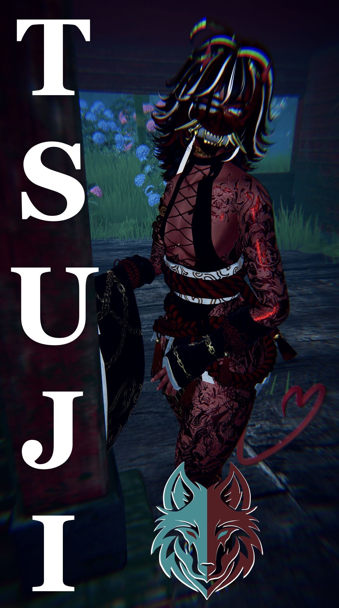 Tsuji Femboy V2 | VRCFT UE | GOGO | SPS | Genderfluid