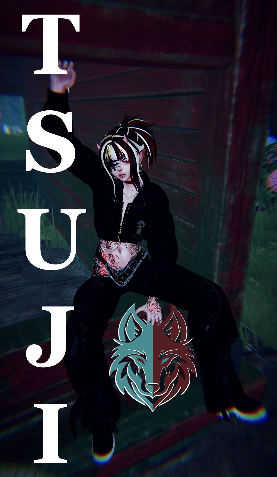 Tsuji Femboy V2 | VRCFT UE | GOGO | SPS | Genderfluid