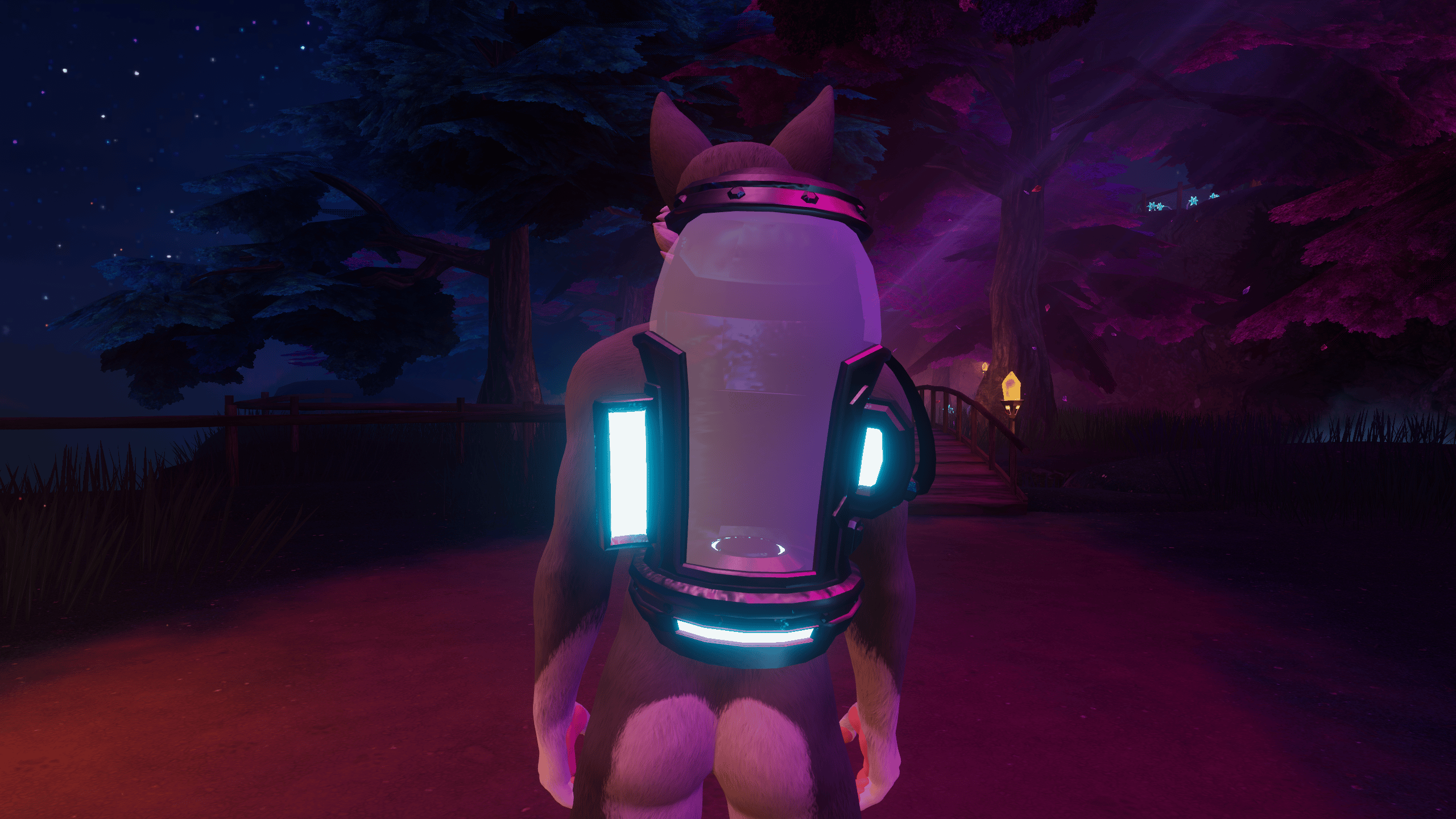 Empty Jellyfish tank backpack asset