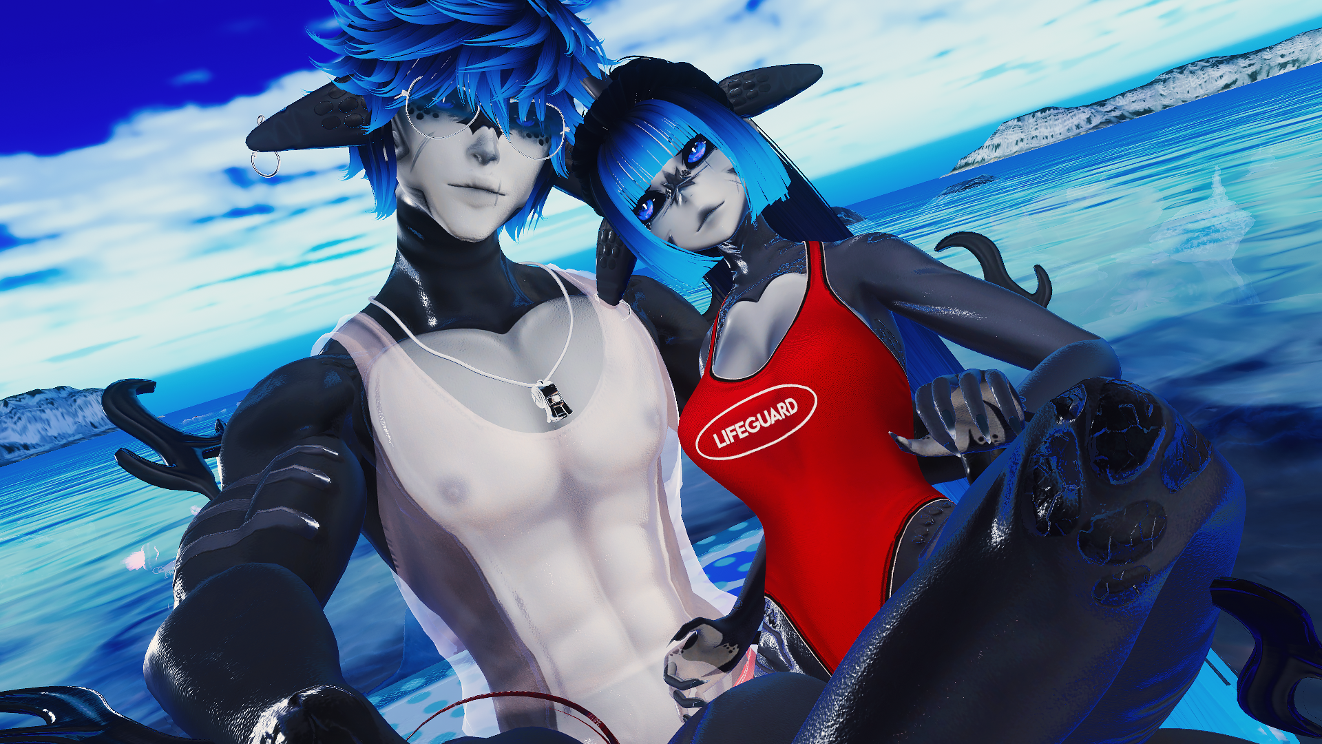 " COBALT " --- 3.0 VR Model + VRCFT/GOGO/SPS