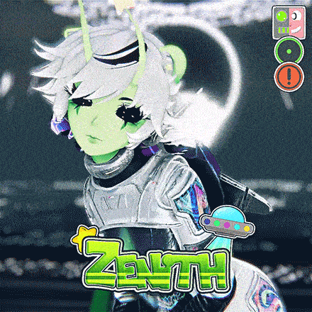 " ZENITH "  VR MODEL + VRCFT/GOGOLOCO/SPS/GREEN OPTI