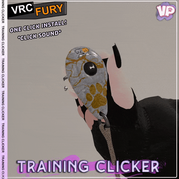 Training Clicker v1.1 | VRC Fury | Click Sound & Particle!
