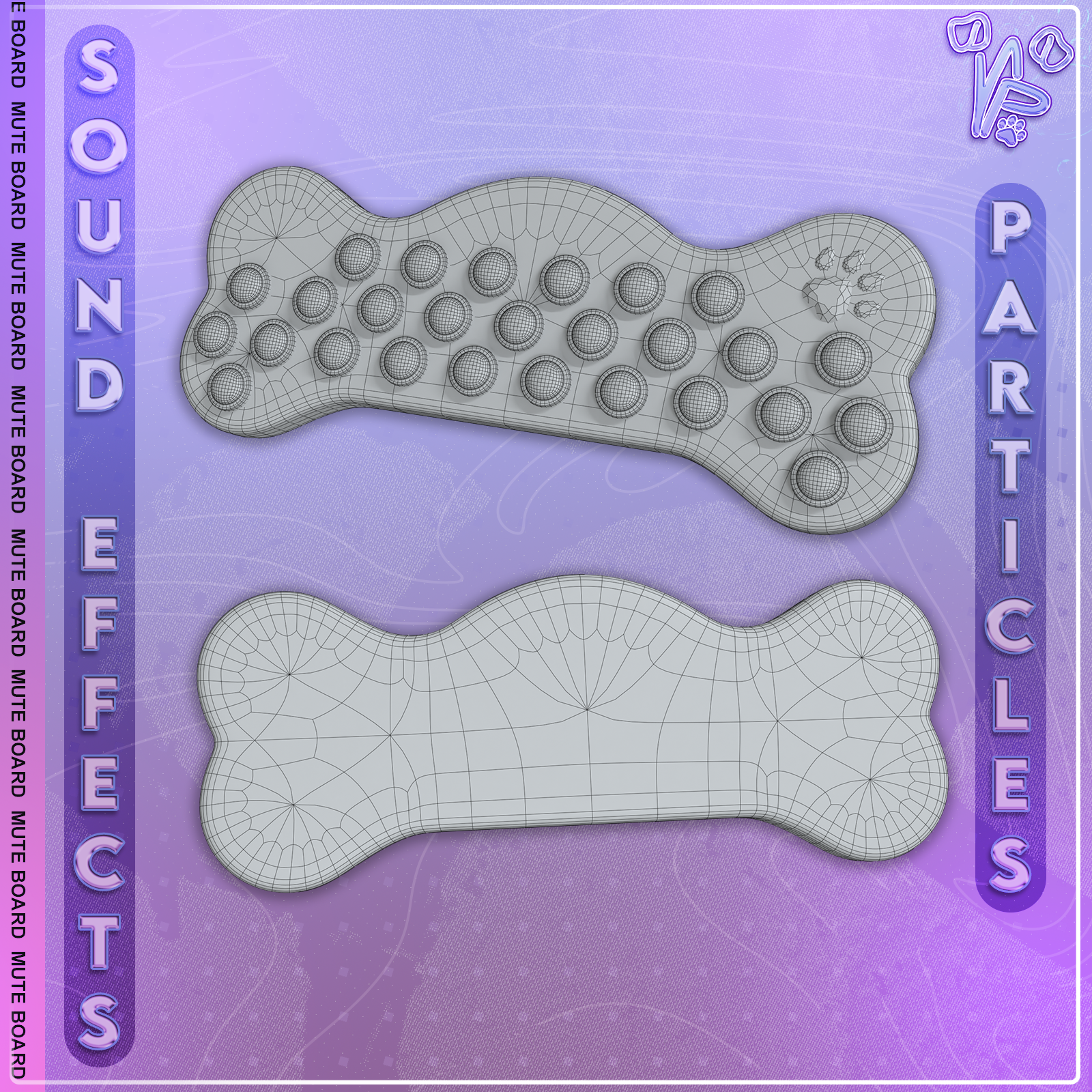 Mute Board | Sounds & Particles! | VRC Fury | WD On & Off
