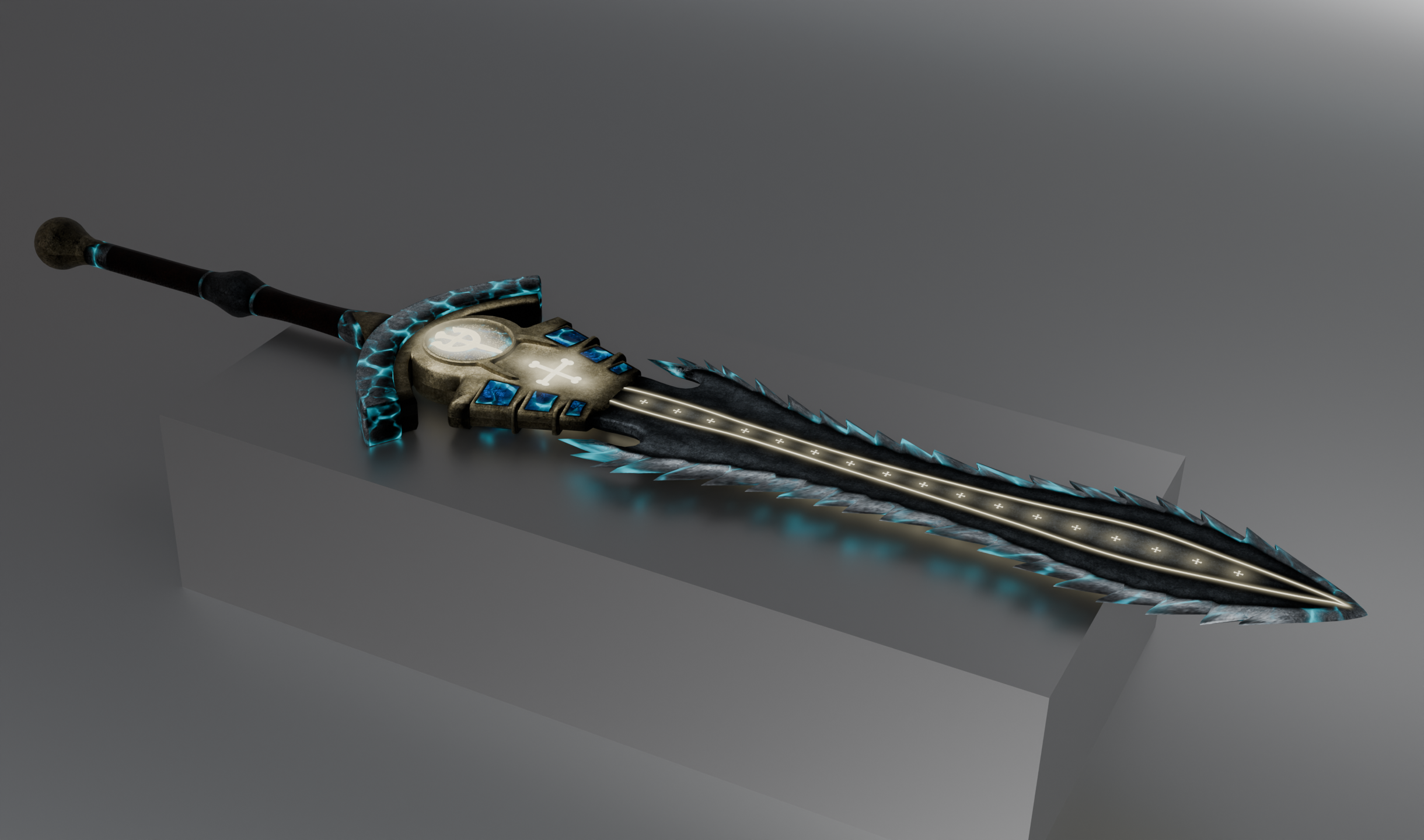 Trothus Sword/Shield (VRChat,Audiolink,Emission,Matcap)