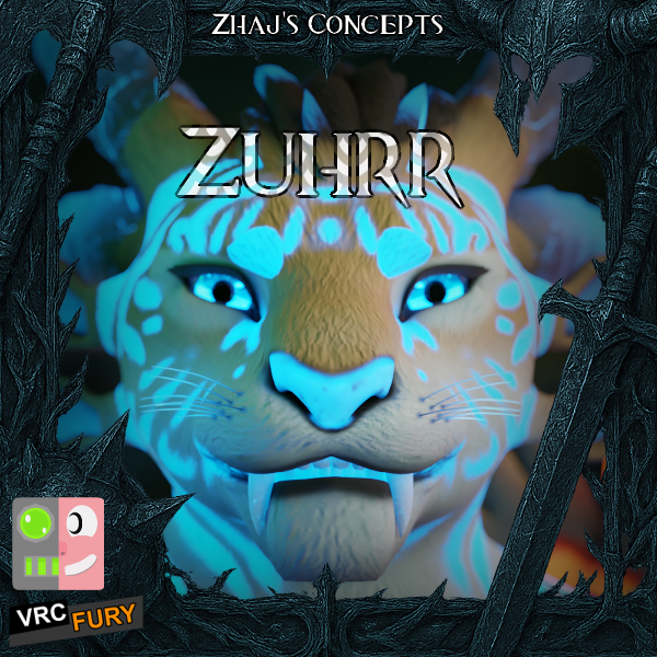 Zuhrr The Catman - VRChat Avatar - (Male)
