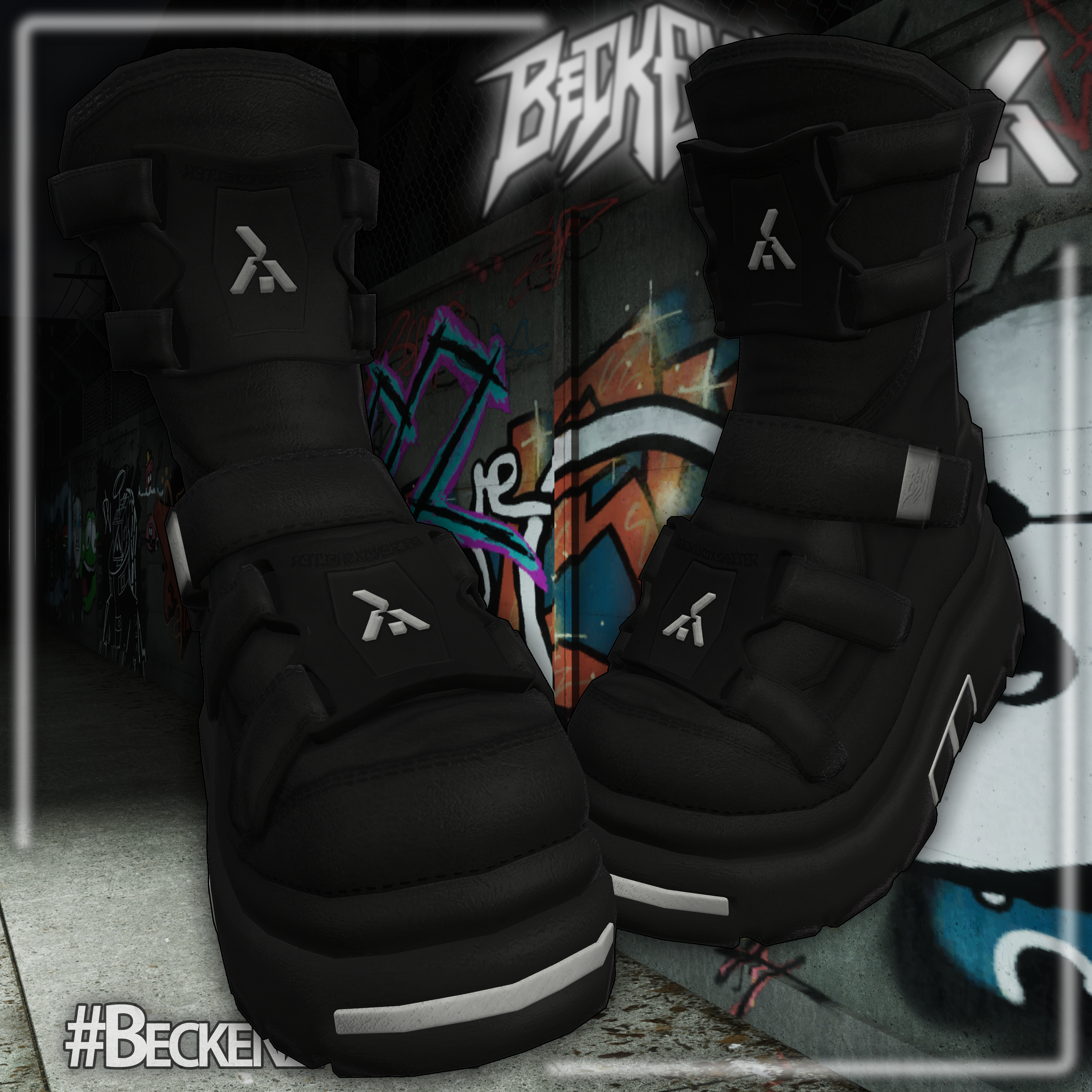 BECKENZI X SHELTER. STOMPERS For ZinFit (F), ZinRP(F)