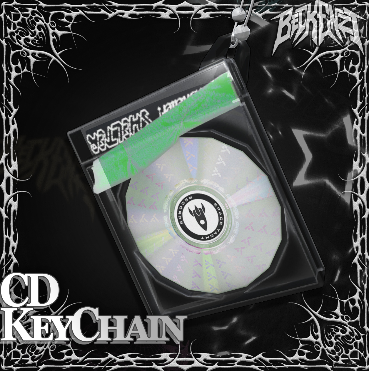 [GIFT] SHELTER X SPACE YACHT CD Keychain