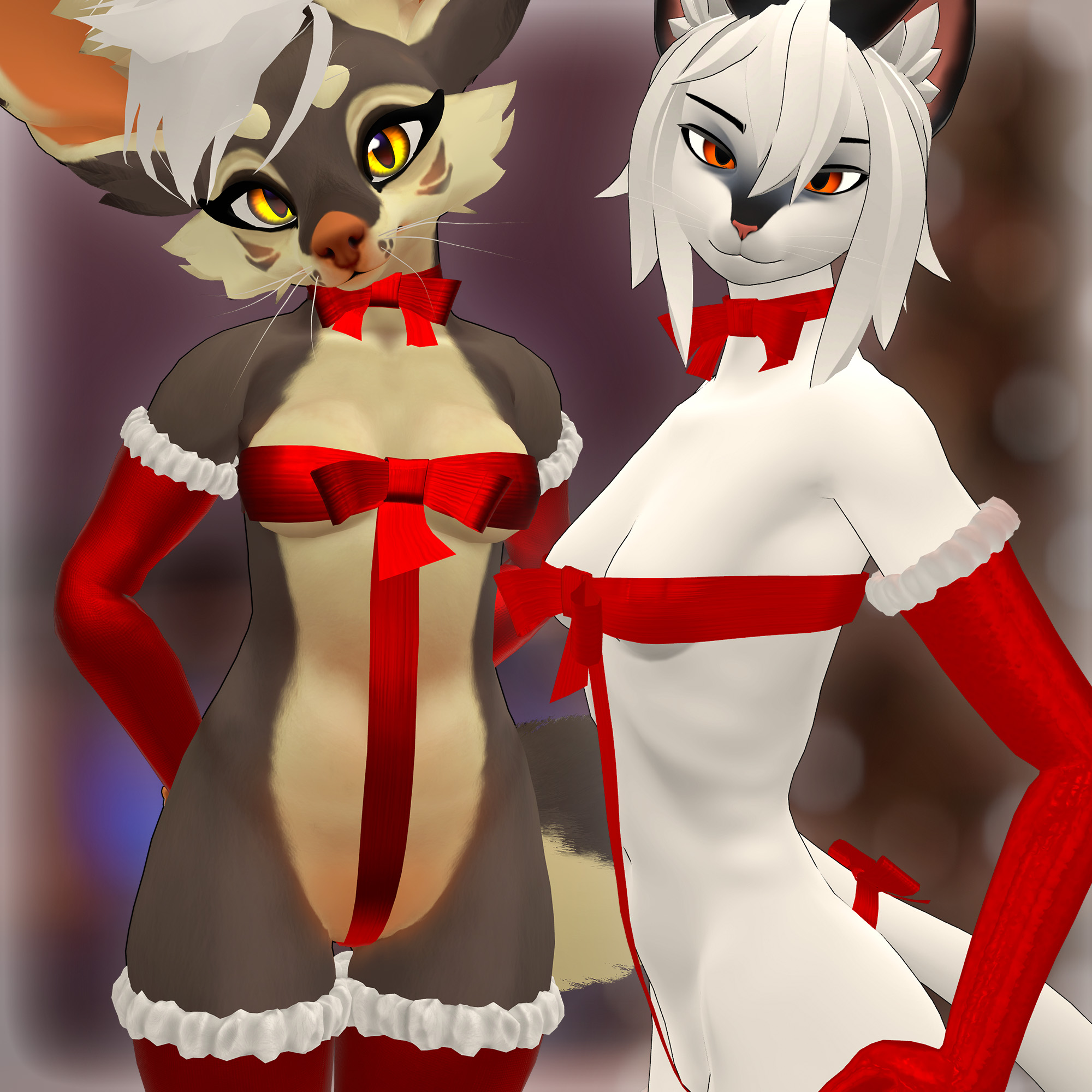 Ribbon Outfit for the Fennek and Vixine