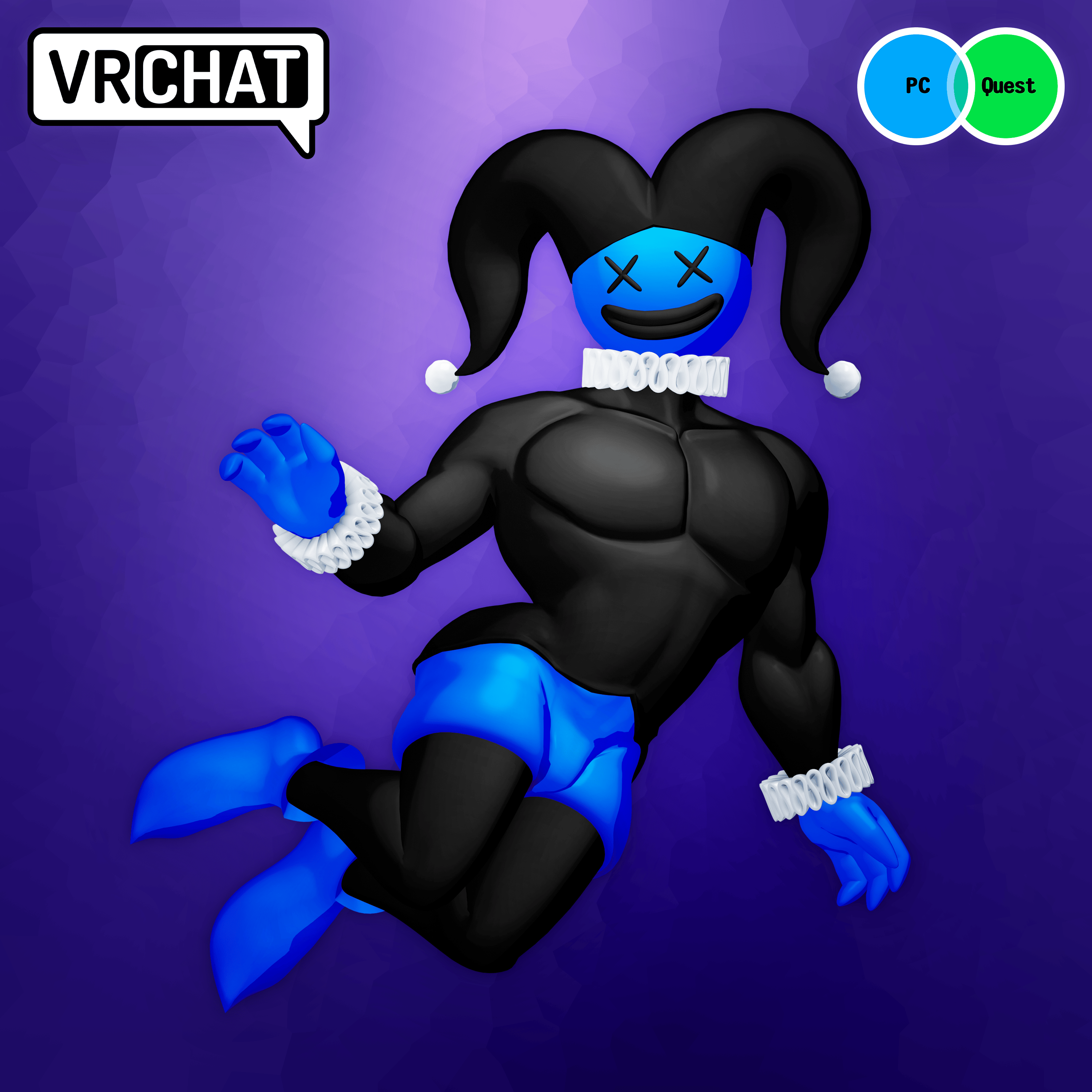 Hester the Balloon Jester (VRChat Avatar)