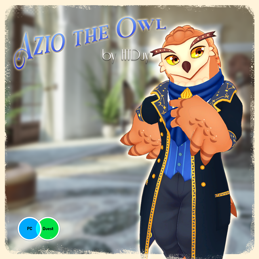 Azio the Owl [VRChat Avatar]