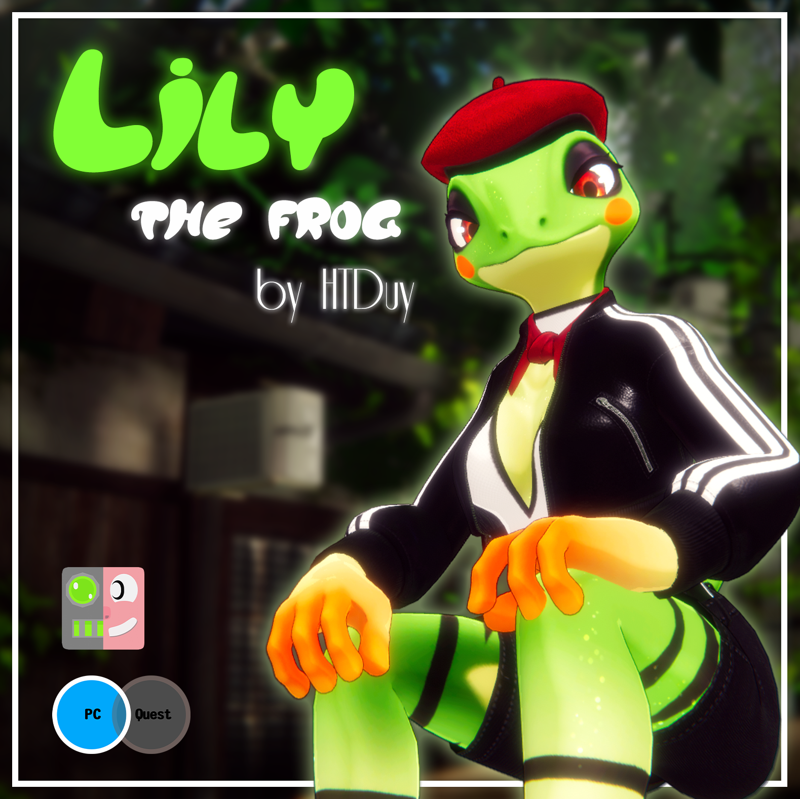 Lily the Frog [VRChat Avatar] [PC]