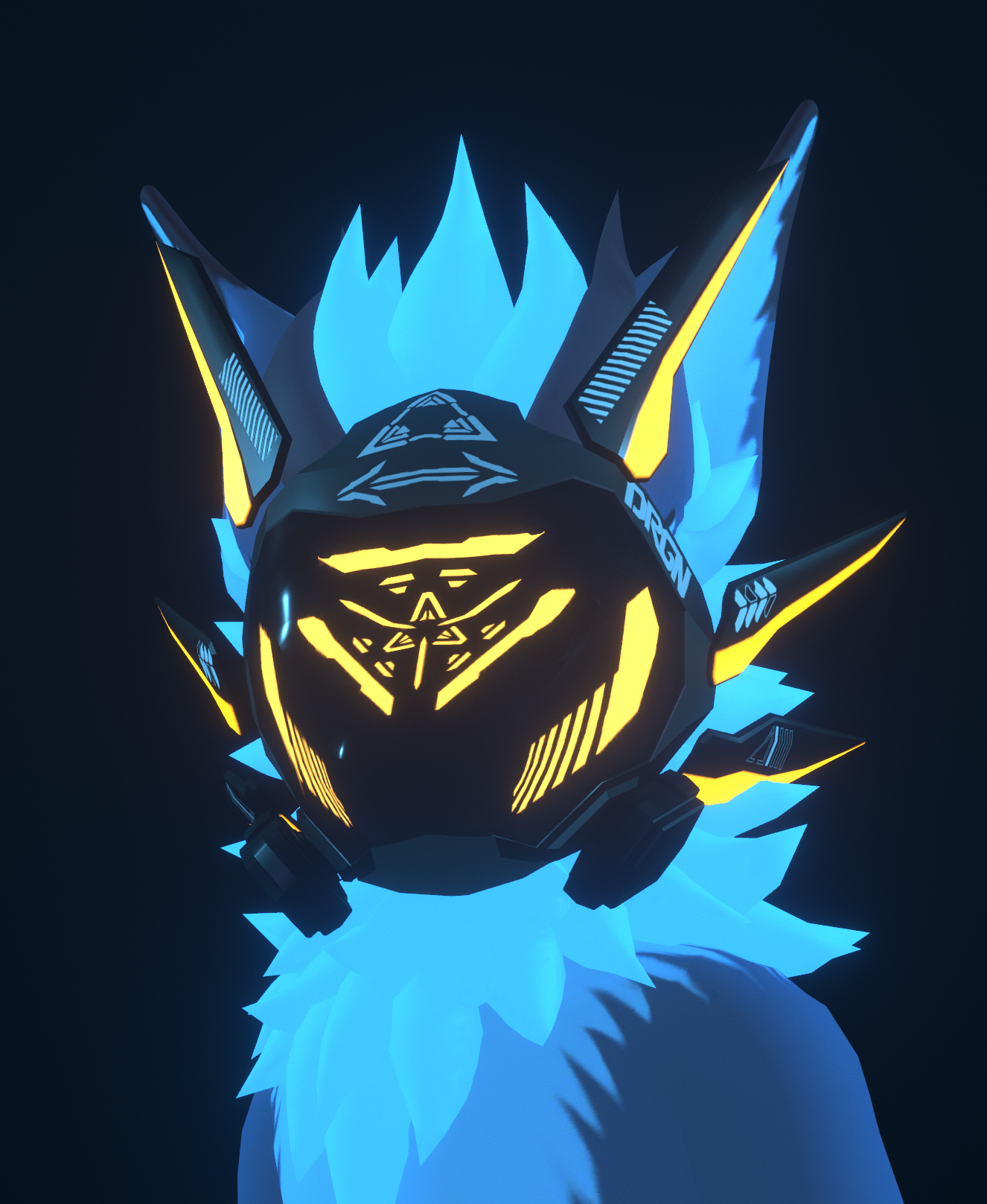 Nardoragon Sci-fi Visor