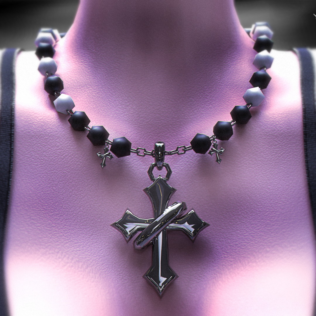 'THE CROSS' Necklace