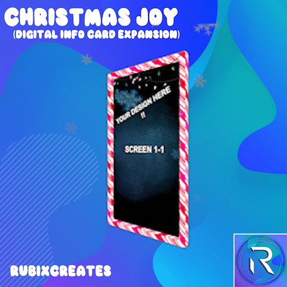 Christmas Joy | Digital Info Card Expansion