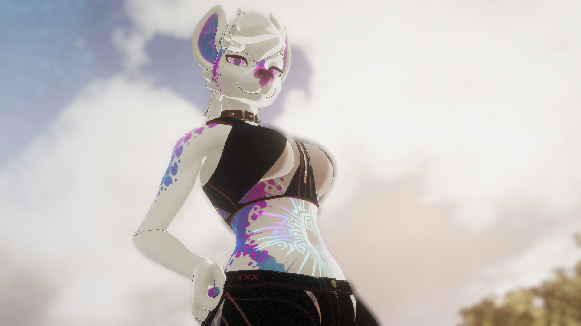 Zipper Clothing For Hyenid (VRCHAT)