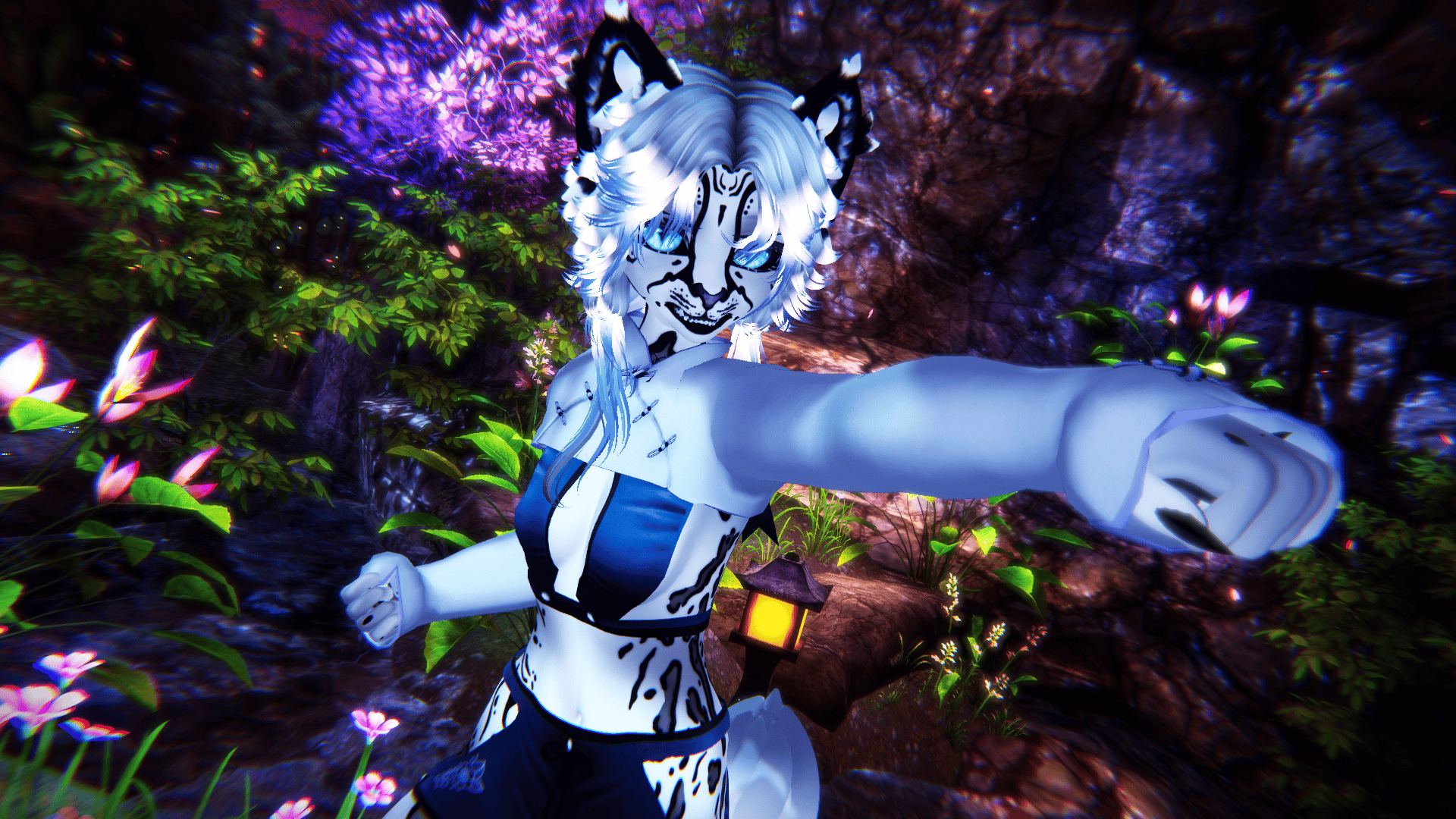 Zahari - The Tabaxi Monk (SFW/PC only/Opti/GoGoLoco) Collab Model