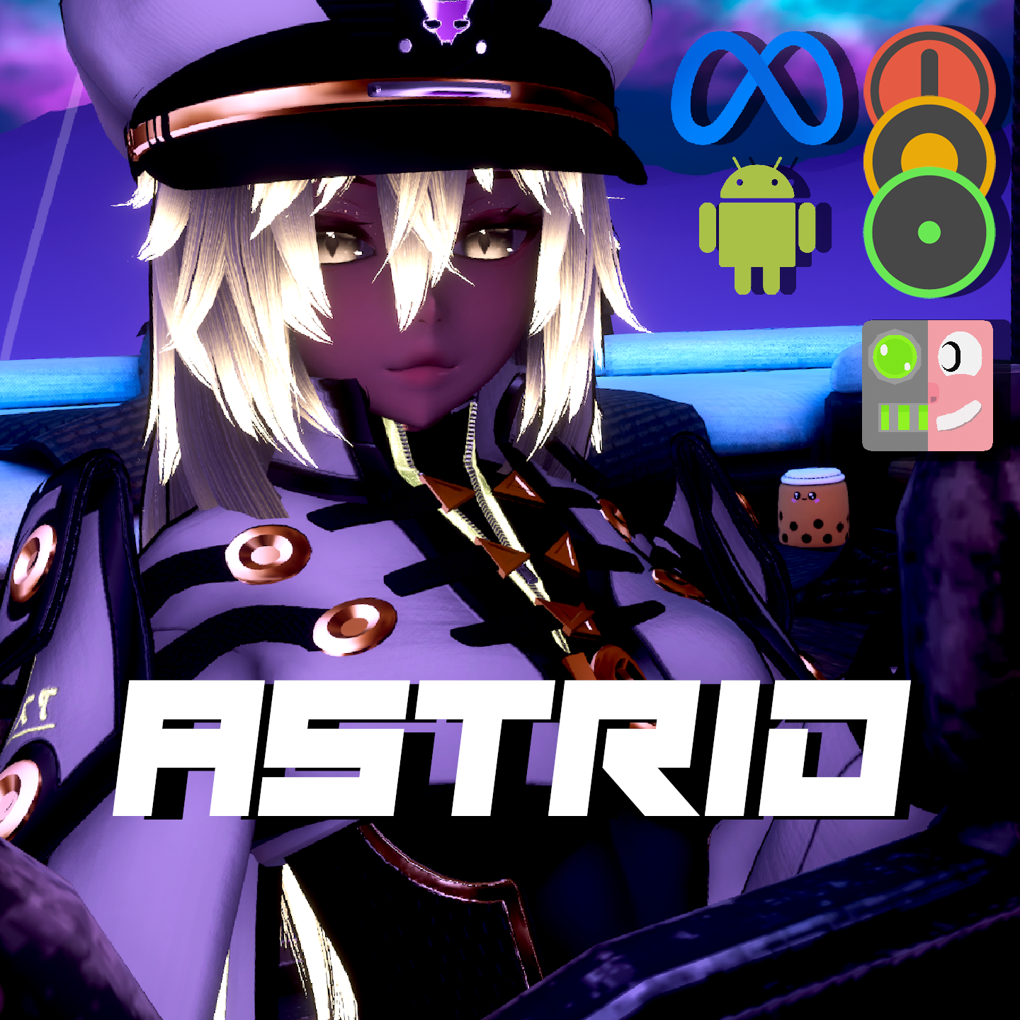 Astrid [PC + Quest] Optimized (VRCFury+Facetracking)