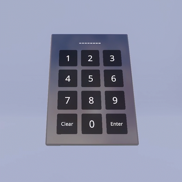 Private Keypad System - VRChat Udon#