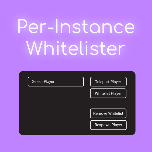 Per-Instance Whitelister 2.1 - VRChat Udon#